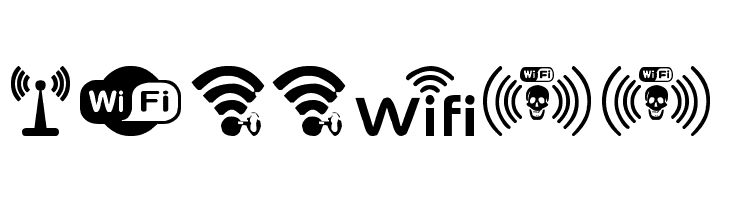 WIFI  Free Fonts Download