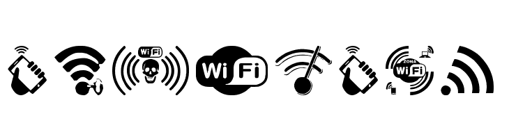 WIFI  Free Fonts Download