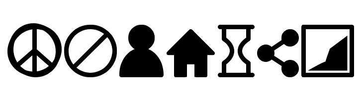 Icons South St  Free Fonts Download