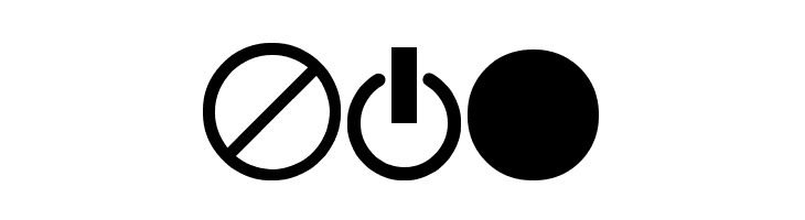Icons South St  Free Fonts Download