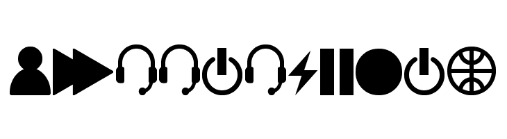 Icons South St  Free Fonts Download