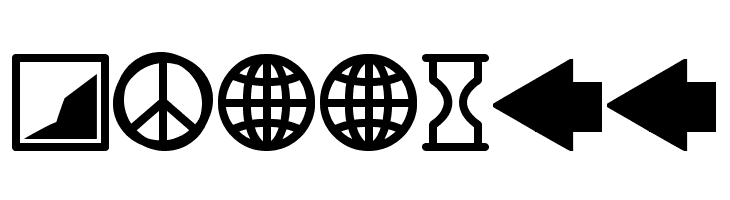 Icons South St  Free Fonts Download