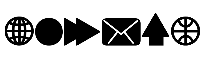 Icons South St  Free Fonts Download