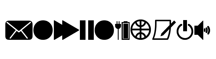 Icons South St  Free Fonts Download