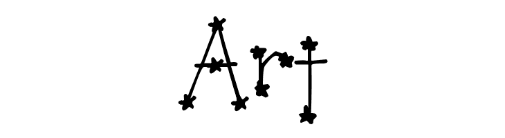 DJB  It's Full of Stars  Free Fonts Download
