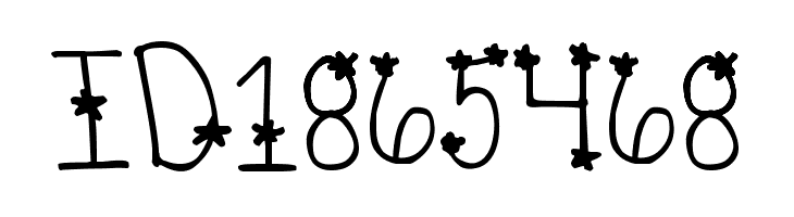 DJB  It's Full of Stars  Free Fonts Download