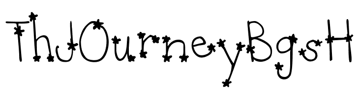 DJB  It's Full of Stars  Free Fonts Download