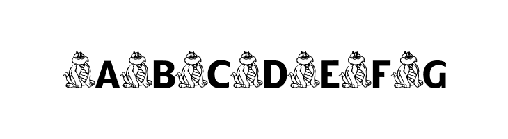 CoolFatCat  Free Fonts Download