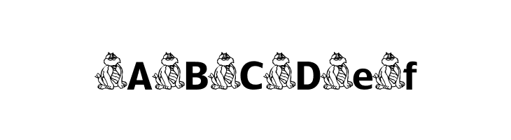 CoolFatCat  Free Fonts Download