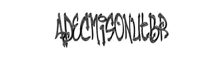 THE SCRIBBER - URBAN HOOK-UPZ  Free Fonts Download