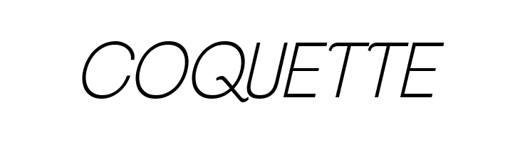 ClementePDad-ExtraLightItalic  Free Fonts Download