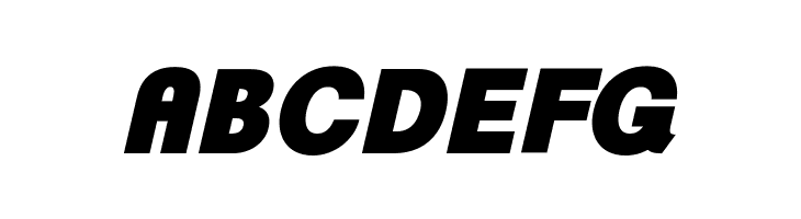 ClementePDar-UltraBoldItalic  Free Fonts Download