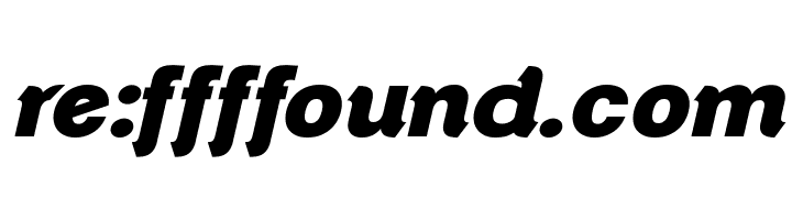 ClementePDar-UltraBoldItalic  Free Fonts Download