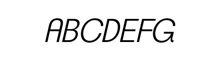 ClementePDaf-LightItalic  Free Fonts Download