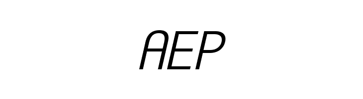 ClementePDaf-LightItalic  Free Fonts Download