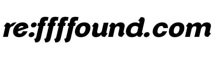 ClementePDap-HeavyItalic  Free Fonts Download