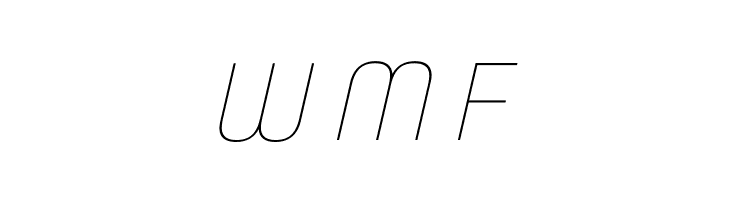 ClementePDab-HairlineItalic  Free Fonts Download