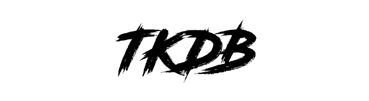 TKDB RoadRage Font