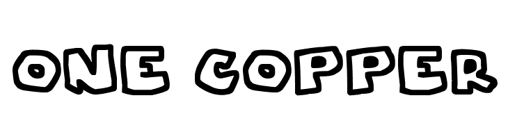 Chunky Boulder Outlines  Free Fonts Download