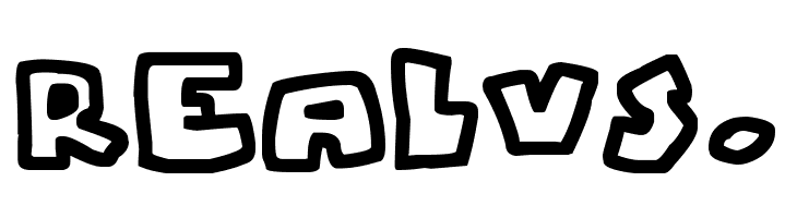 Chunky Boulder Outlines  Free Fonts Download