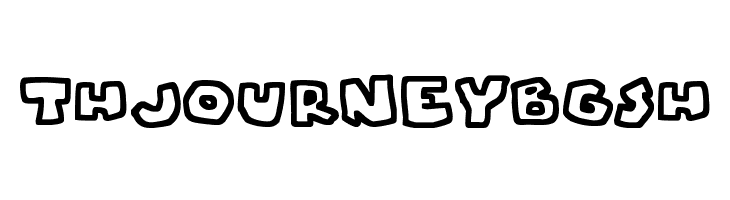 Chunky Boulder Outlines  Free Fonts Download