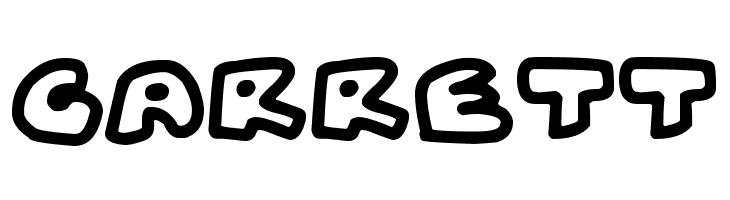 Fat Wobble Outlines  Free Fonts Download