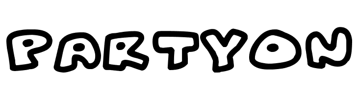 Fat Wobble Outlines  Free Fonts Download