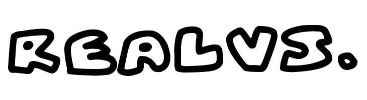 Fat Wobble Outlines  Free Fonts Download