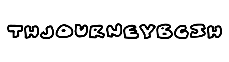 Fat Wobble Outlines  Free Fonts Download