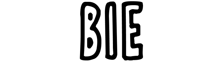 Thin Toon Outlines  Free Fonts Download