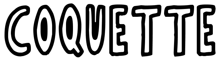 Thin Toon Outlines  Free Fonts Download