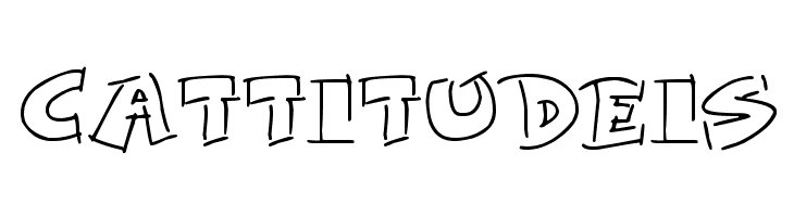 Rough Comic Outlines  Free Fonts Download