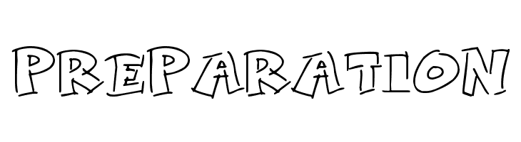 Rough Comic Outlines  Free Fonts Download