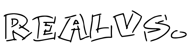 Rough Comic Outlines  Free Fonts Download