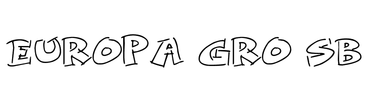 Rough Comic Outlines  Free Fonts Download