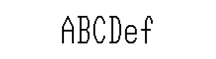 9801  Free Fonts Download