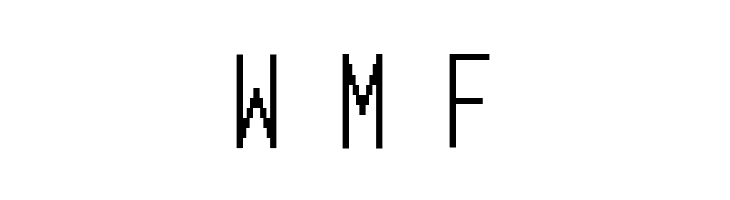 9801  Free Fonts Download