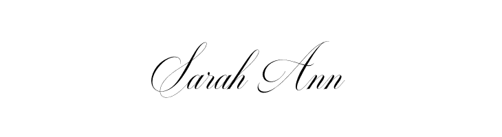 Sarah%2BAnn%2B MiltonTwoBold Font