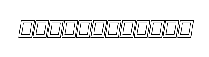 Charger Pro Outline Oblique  Free Fonts Download