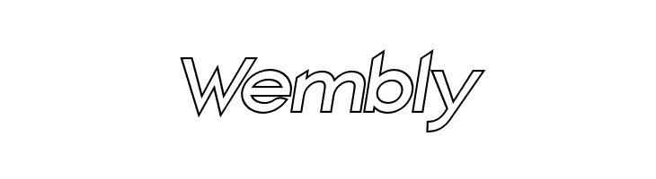 Charger Pro Outline Oblique  Free Fonts Download