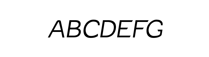 Charger Pro Light Extended Oblique  Free Fonts Download