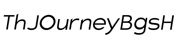 Charger Pro Light Extended Oblique  Free Fonts Download