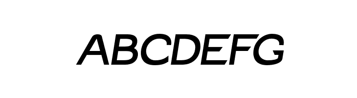 Charger Pro Extrabold SuperExtended Oblique  Free Fonts Download