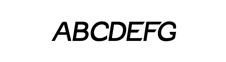 Charger Pro Extrabold Extended Oblique  Free Fonts Download