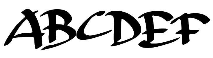 Archaic Asian Inks  Free Fonts Download