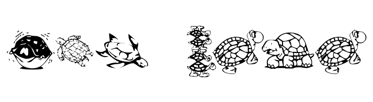 KR Turtles For Julie  Free Fonts Download