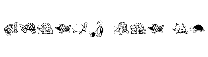 KR Turtles For Julie  Free Fonts Download