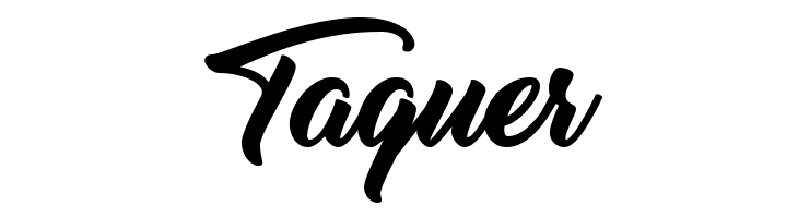 Taquer Thinking Of Betty Font