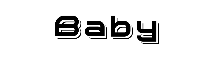 Planetium-X Shadowed Demo  Free Fonts Download