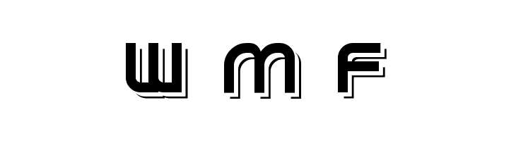 Planetium-X Shadowed Demo  Free Fonts Download